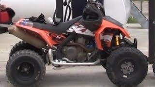 KTM 525 XC Quad Test Rip