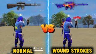 NEW KINGFISHER - WOUND STROKES VS WITHOUT SKIN KINGFISHER DAMAGE ABILITY TEST  GARENA FREE FIRE