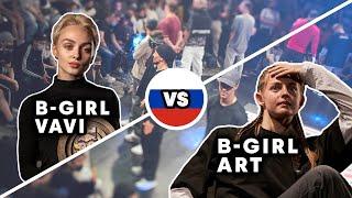 B-Girl Vavi vs. B-Girl Art  Red Bull BC One Cypher Russia 2021