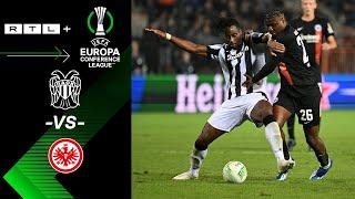 PAOK Thessaloniki vs. Eintracht Frankfurt – Highlights & Tore  UEFA Europa Conference League
