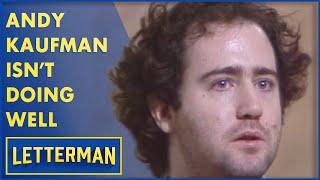 Andy Kaufman Goes Panhandling In Daves Audience  Letterman