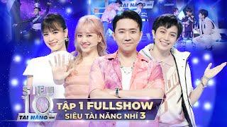 Siêu Tài Năng Nhí Mùa 3 - TẬP 1 FULL  Trấn Thành rời ghế nóng ngay tập đầu tiên mùa 3 vì Hari Won