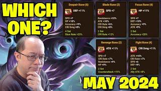 I Have to Choose Between These Two Runes - Dimension Hole Rewards May 2024 Summoners War