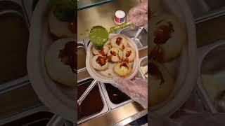 Dahi puri Rasmalai aur gulab jabun #shorts #food #foodie #youtubeshorts