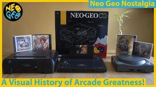 Neo Geo AES and  Neo Geo CD History of SNKs Arcade Powerhouse Console Hardware Overview and More