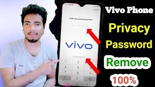 How to unlock privacy password in vivo  Forget privacy password in vivo mobile 
