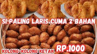 IDE JUALAN SEDERHANA TANPA KELAPA PARUT UNTUNG BESAR RESEP KOLONG-KOLONG KETAN@junaibae