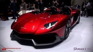 Lamborghini Aventador J - Geneva 2012 with GTspirit.com