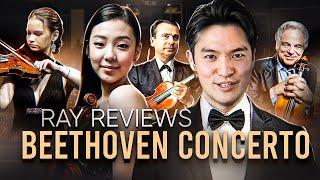 Beethoven Concerto SHOWDOWN  ft. Hilary Hahn Itzhak Perlman Clara Jumi-Kang & Henryk Szeryng