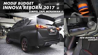 MODIF INNOVA REBORN 2017 TAMPILAN ELEGAN  BLACK DOFF EDITION