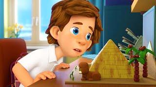 Bauen Sie eine Pyramide  Die Fixies  Cartoons für Kinder