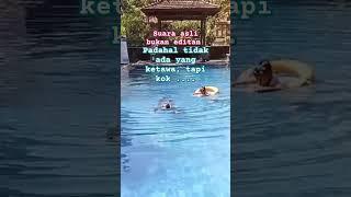 Suara Misterius Di Kolam Renang Resort #hotelbagus #hotelangker