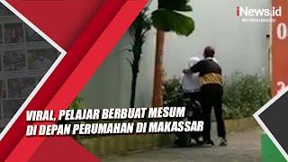Viral Pelajar Berbuat Mesum di Depan Perumahan di Makassar