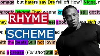 Dr. Dre - Still D.R.E.  Rhyme Scheme CLASSIC 