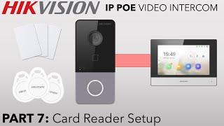 Hikvision IP PoE Villa Intercom Guide Part 7 User & Fob Setup