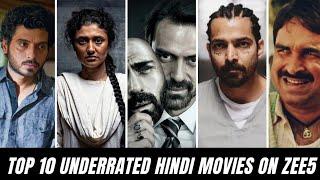 Top 10 ZEE5 Original Underrated Hindi Movies  Bollywood Underrated Movies On ZEE5 PART 1  2021 .