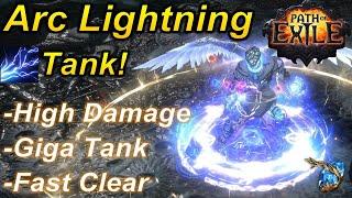 3.25 The Perfect Arc Lightning build is here Tank + High Damage - Path of Exile build