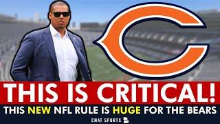 This New NFL Rule Could Be HUGE For The Chicago Bears