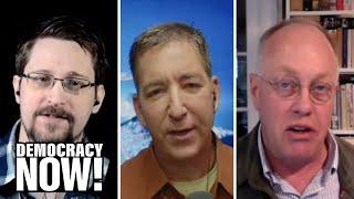 Edward Snowden Glenn Greenwald & Chris Hedges on NSA Leaks Assange & Protecting a Free Internet