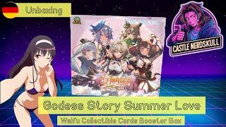 Unboxing - Goddess Story Style  SUMMER LOVE Chinese Anime Waifu Cards