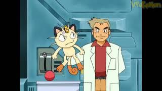 Meowth attacks Professor Oak  Professor Oak Funny Moments