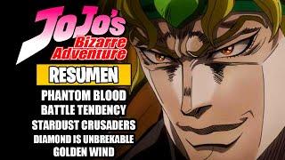 Jojo’s Bizarre Adventure Resumen JOJOS PARTES 1 2 3 4 y 5  Temporadas 1 2 3 y 4