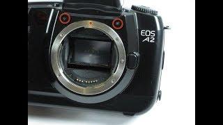 Разборка ремонт фотоаппарата  disassembly  Canon EOS A2