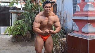 Wayan Bodybuilder  Binaraga Bali  Binaraga Indonesia  Bulking Season 87 KG  Muscle Indonesia