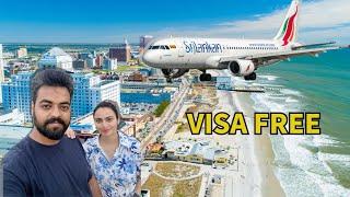 India To SRI LANKA   Visa Free  Immigration  Local Sim  Transport  Travel Guide  Day 01