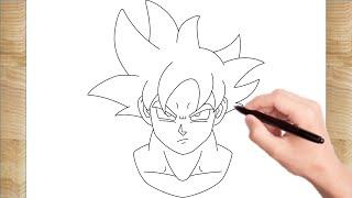 How To Draw Goku Ultra Instinct - Unlock the Secrets Drawing Goku - Learn To Draw Like a Pro