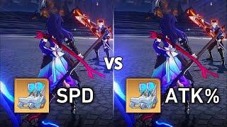 Seele Relic Boots Comparison Attack % vs Speed ? Memory of Chaos Changes 1.1 Honkai Star Rail