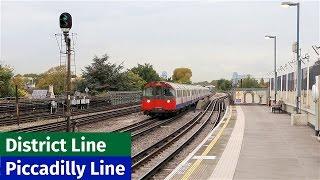 LU SlowFast Trains on the DistrictPiccadilly Lines - Part 1