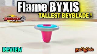 flame byxis beyblade unboxing and review in tamil - pocket toon l metal beyblade fight