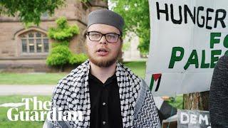 Hunger strikes for Gaza inside the Princeton student protests