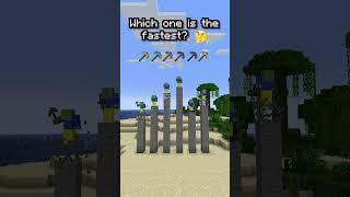 Which Minecraft Pickaxe is Faster?