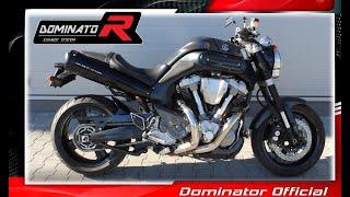 Yamaha MT-01 2007 Pure Sound   Dominator Exhaust  Loud Ride   