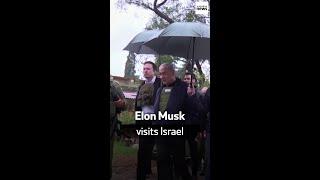 Elon Musk visits Israel