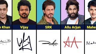 Coolest Signatures Of Famous Indian Actors