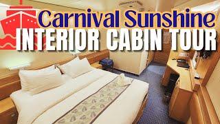 Carnival Sunshine Interior Cabin Tour Room 1412 Deck 1 Forward