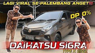 PALEMBANG MOBIL BEKAS LCGC LAGI DP 0% MOBIL DAIHATSU SIGRA X 1.2 MT 2022 PROMO AKHIR TAHUN OM SALIM