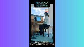 Gershwin Piano Prelude No. 1 at the Scott Joplin Ragtime Festival 2023 - Christina Pepper