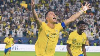 Ronaldo breaks another record  BTS of Ittihad game كواليس فوز النصر ضد الاتحاد برباعية 