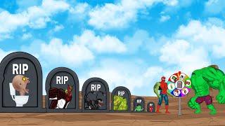Rescue HULK & SPIDERMAN Returning from the Dead SECRET - FUNNY  SUPER HEROES MOVIE ANIMATION