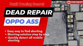 Oppo A5s Dead repair  Easy way to find shorting  Fault Tracing  Shorting Solution step by step