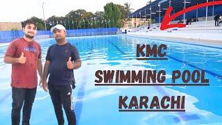 Karachi best swimming pool ever   KMC sports complex swimmimg pool  Maza aya swimming krne ka 