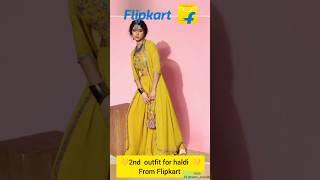 haldi function dress flipkart day 2  wedding outfits short review  Flipkart vs reality #haldidress