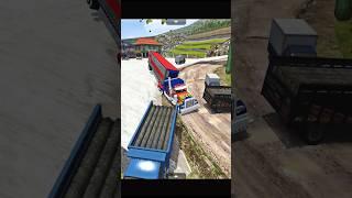 Optimus Prime Truck #bussid #mabarbusid #automobile #ets2 #busmania #shortsfeed