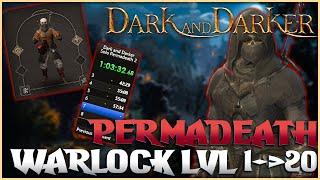 Permadeath Lvl 1-20 Warlock  Shadow Vampire Subclass  No spells