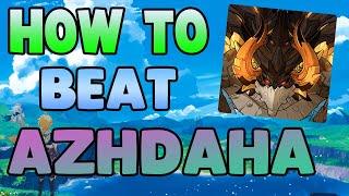 How to EASILY Beat EVERY Azhdaha in Genshin Impact - Free to Play Friendly