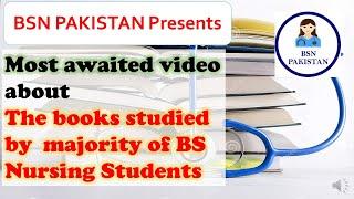 Books for BSN 1st year  BSc Nursing First year books  Recommended books for BSN  BSN Pakistan